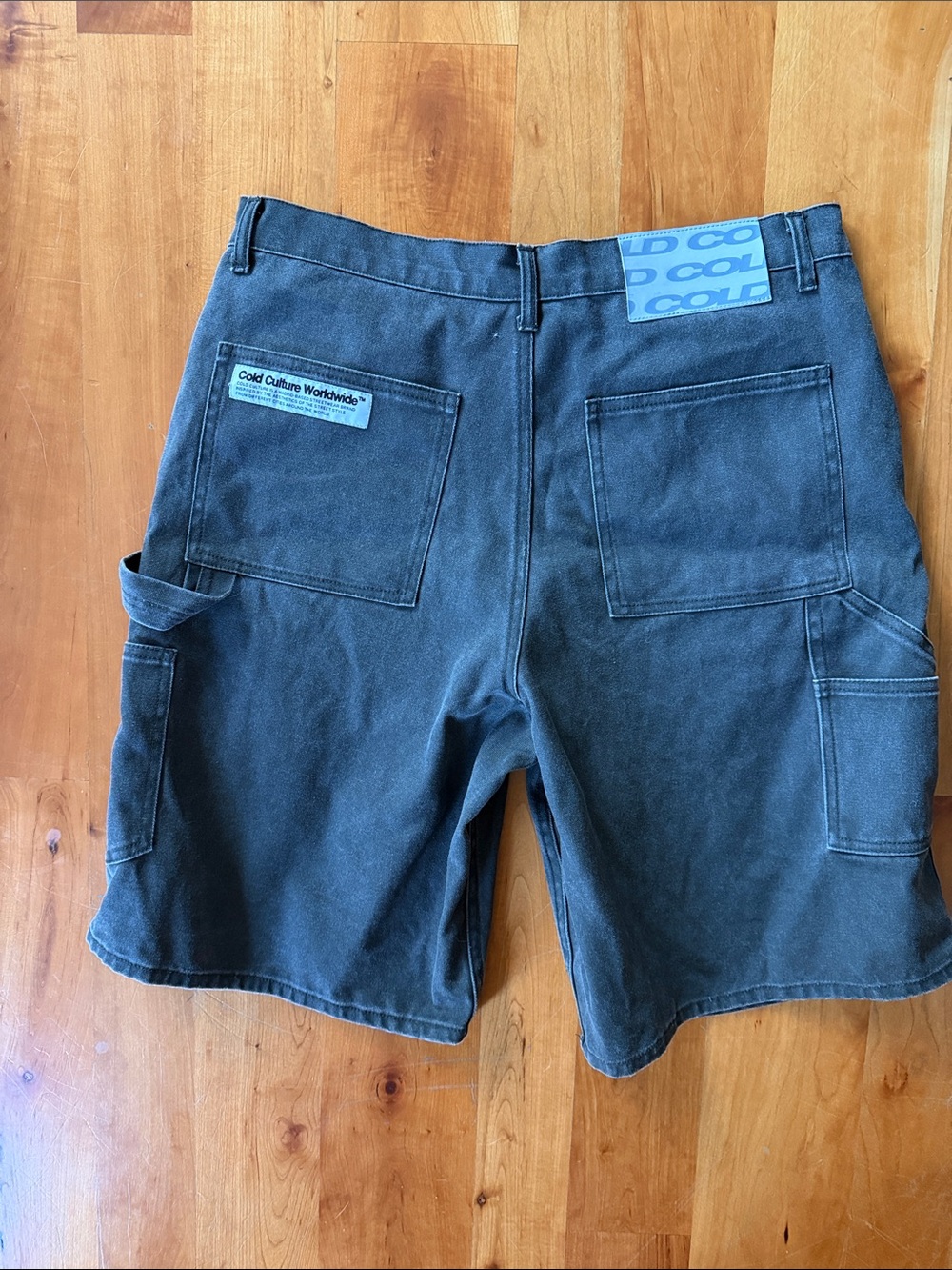 Cold Culture Dark Gray Men's Cargo Shorts